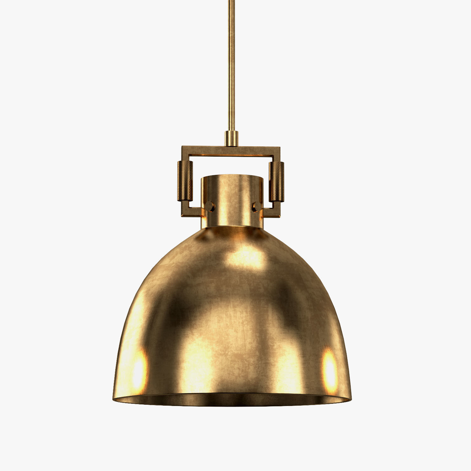 MACHINIST METAL CLOCHE PENDANT 3D model_4