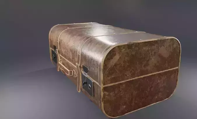 old retro vintage suit case