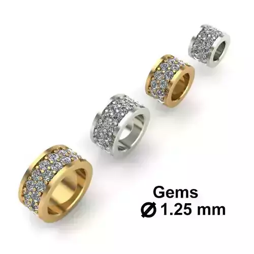 CHARMS gold and diamond rings