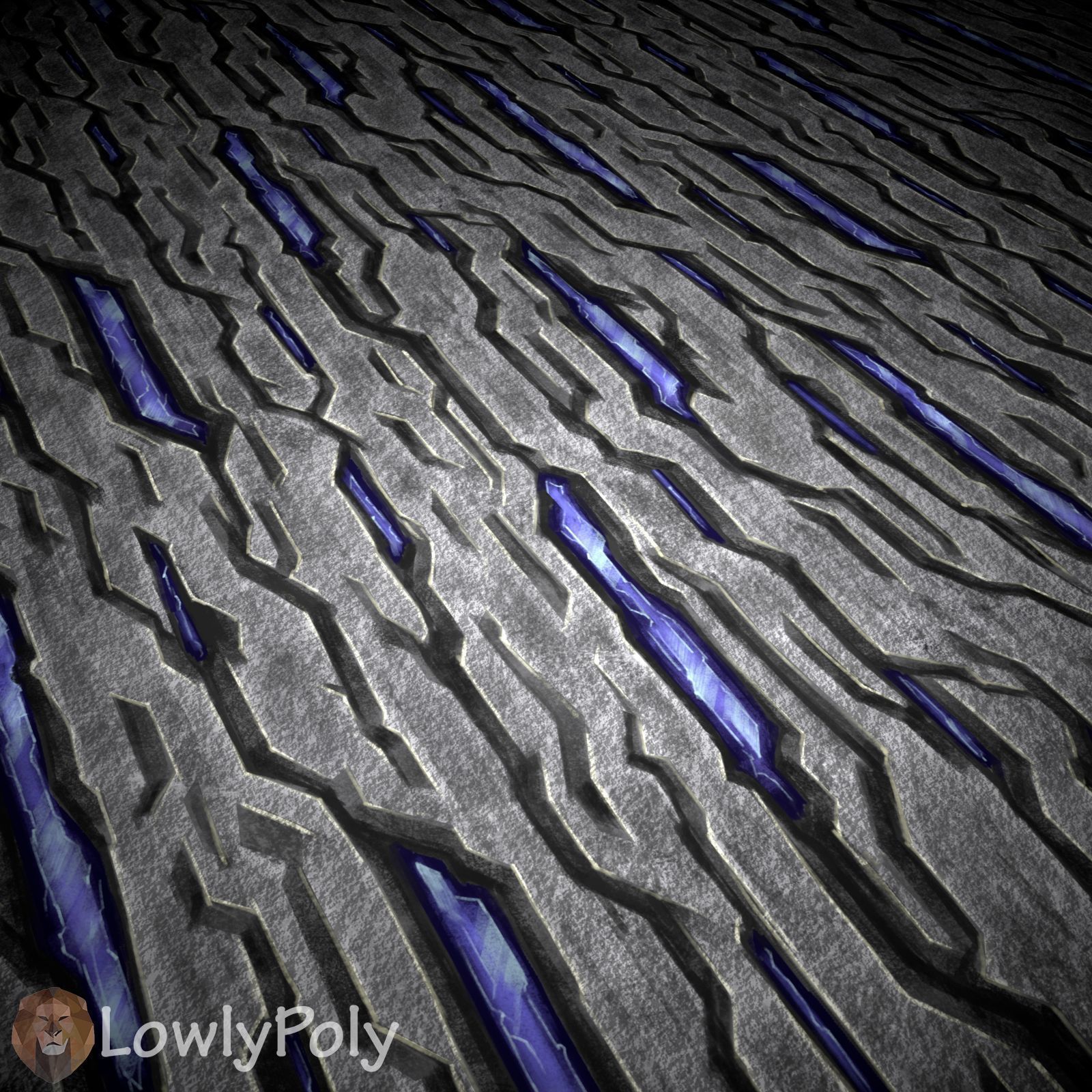 Stylized Rock Vol 26 - Hand Painted Texture Pack Texture_15