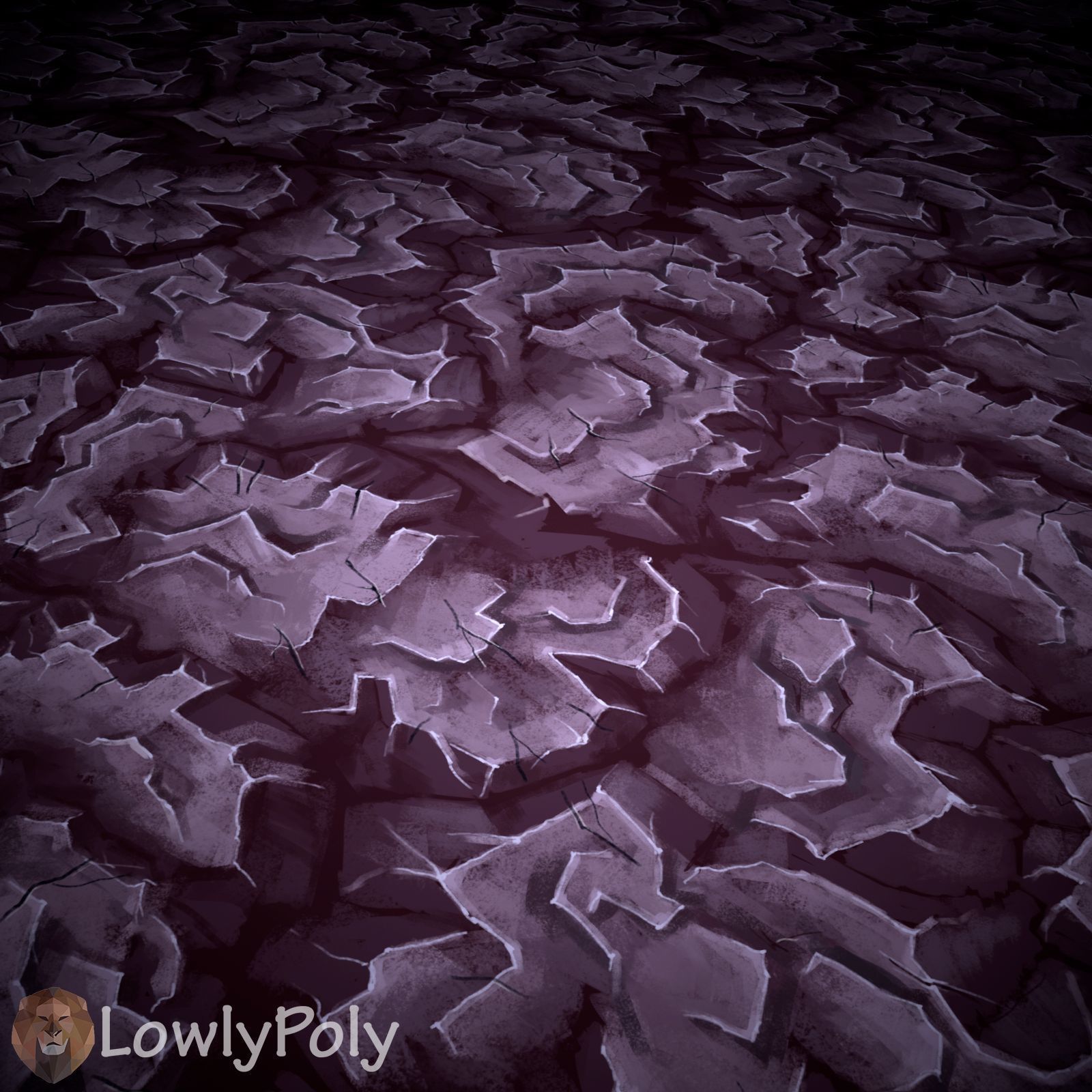 Stylized Rock Vol 26 - Hand Painted Texture Pack Texture_10