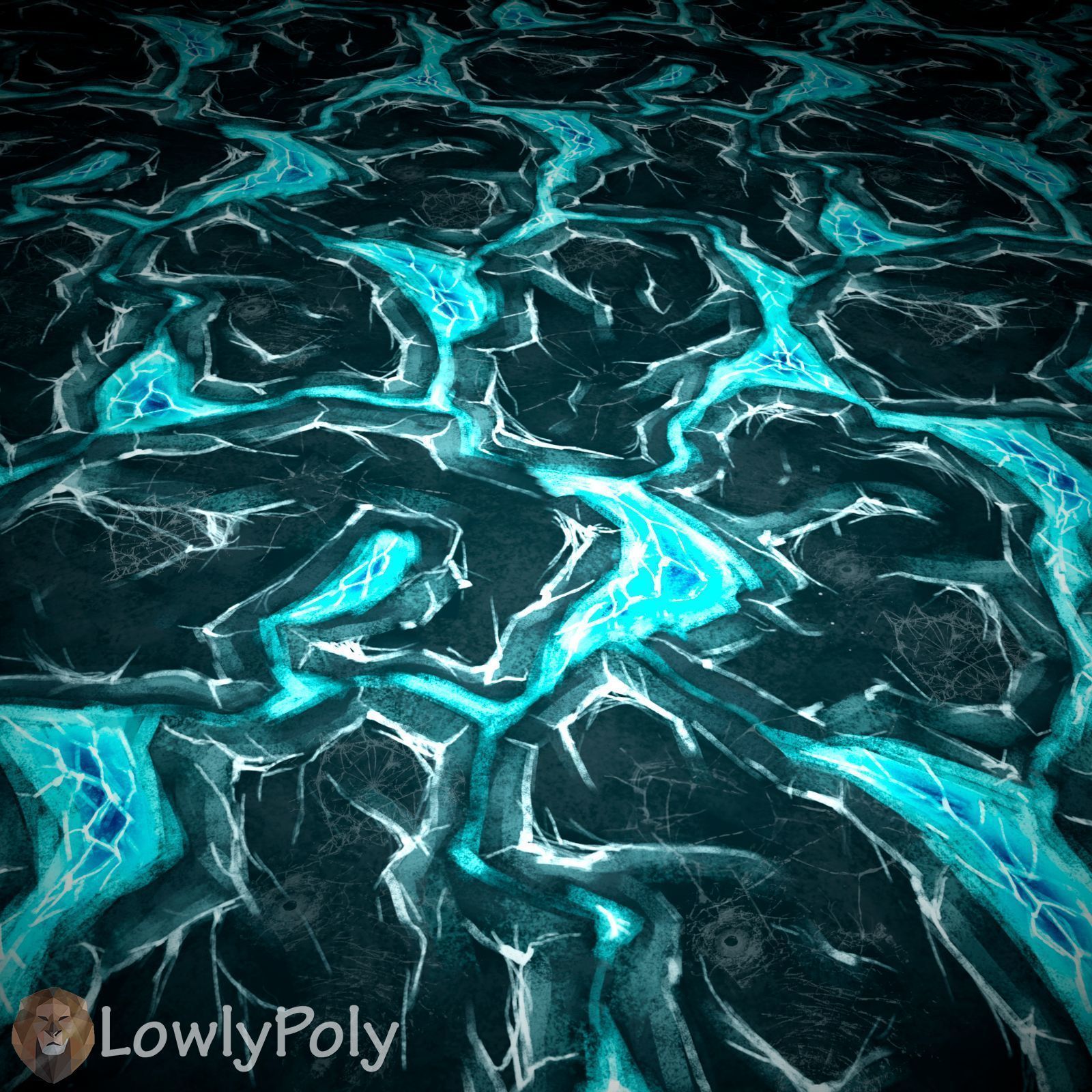 Stylized Rock Vol 26 - Hand Painted Texture Pack Texture_14