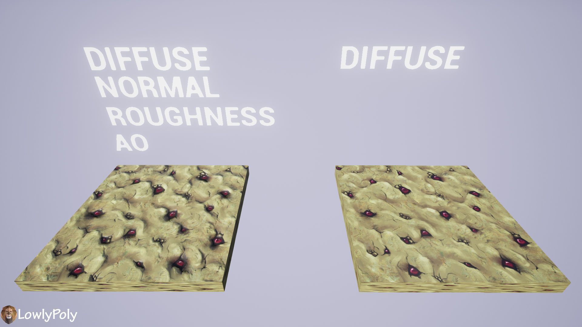 Stylized Rock Vol 26 - Hand Painted Texture Pack Texture_21