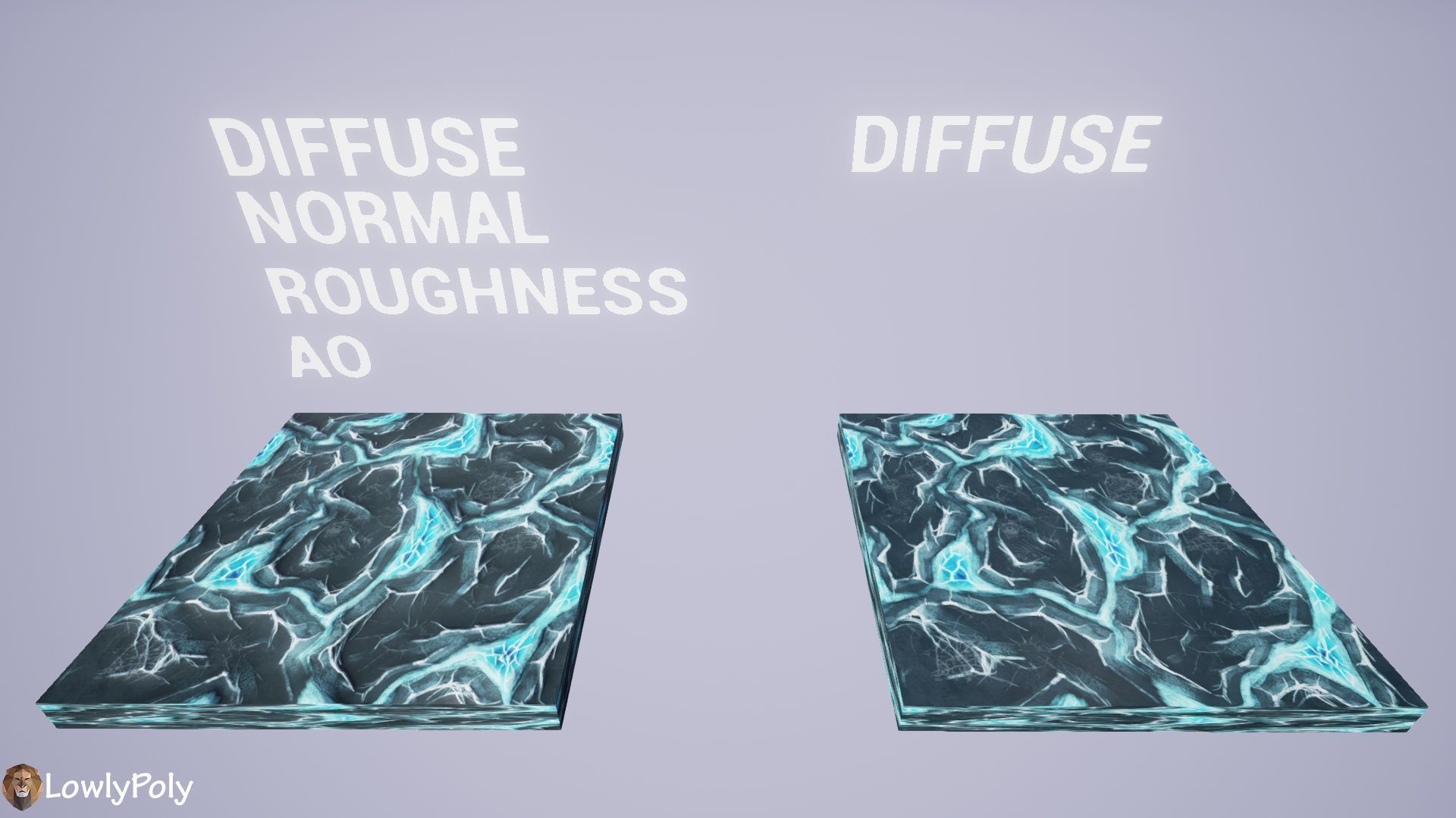 Stylized Rock Vol 26 - Hand Painted Texture Pack Texture_24