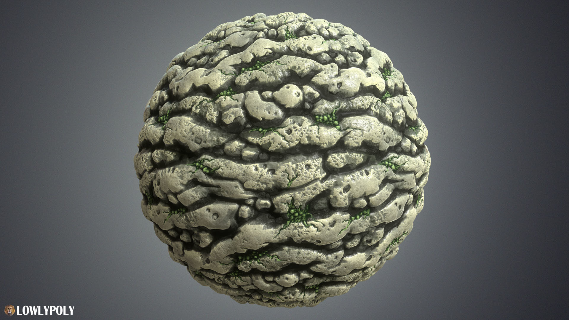 Stylized Rock Vol 27 - Hand Painted Texture Texture_5