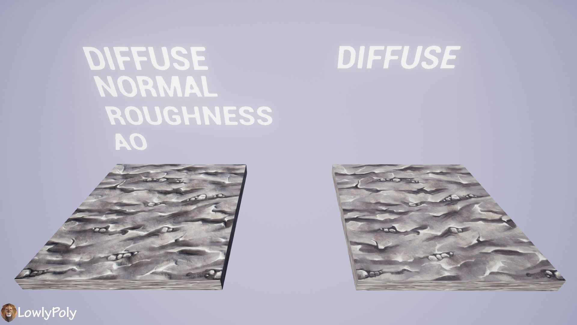 Stylized Rock Vol 27 - Hand Painted Texture Texture_17