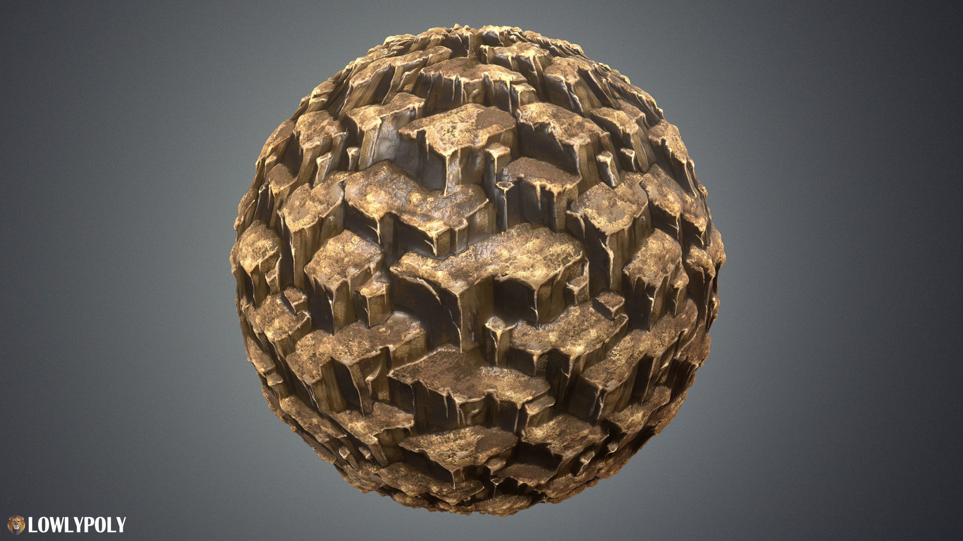 Stylized Rock Vol 27 - Hand Painted Texture Texture_7