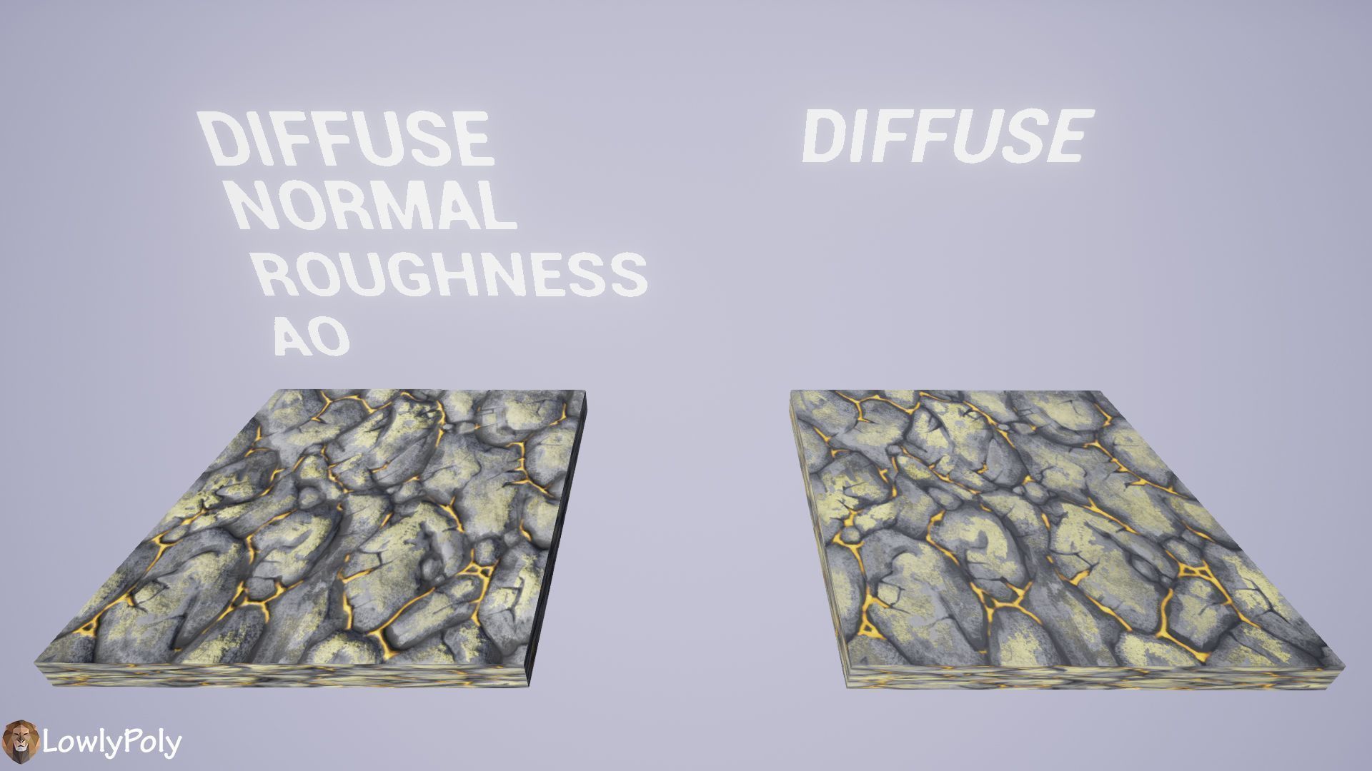 Stylized Rock Vol 27 - Hand Painted Texture Texture_20