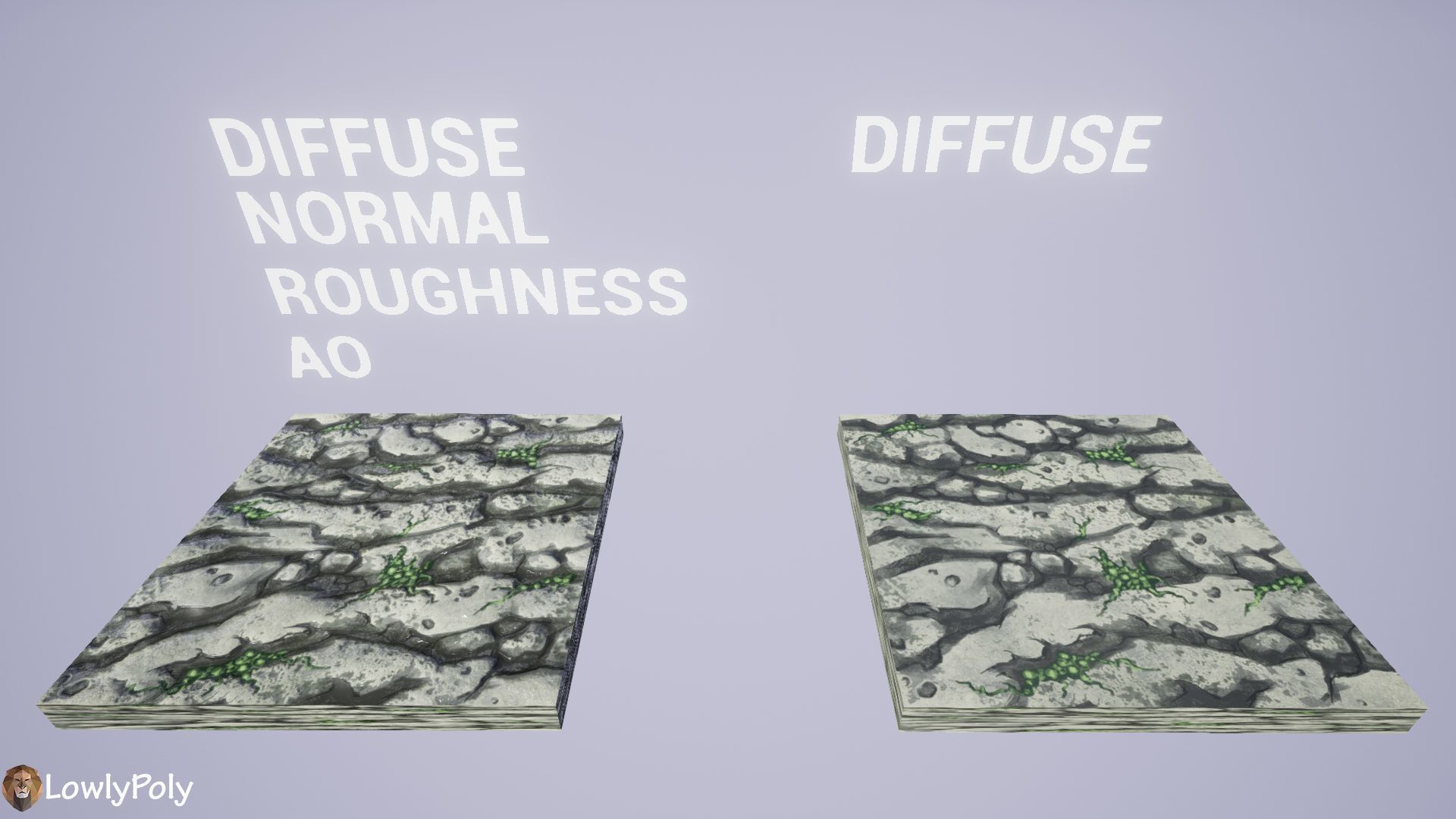 Stylized Rock Vol 27 - Hand Painted Texture Texture_14