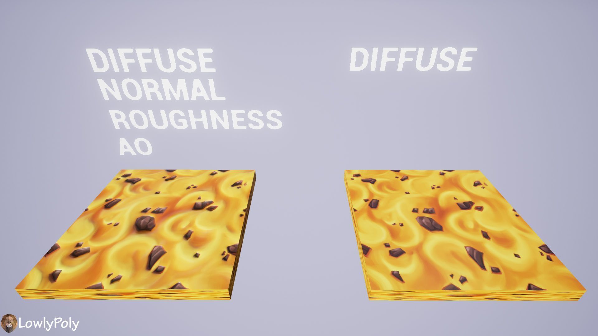 Stylized Lava Vol 28 - Hand Painted Texture Texture_21