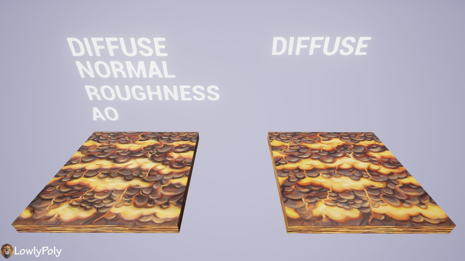 Stylized Lava Vol 28 - Hand Painted Texture Texture_20