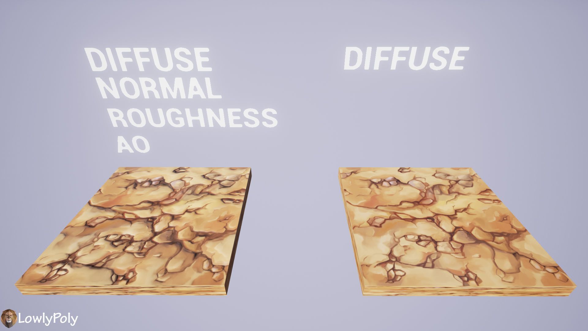 Stylized Cliffs Vol 29 - Hand Painted Texture Texture_20