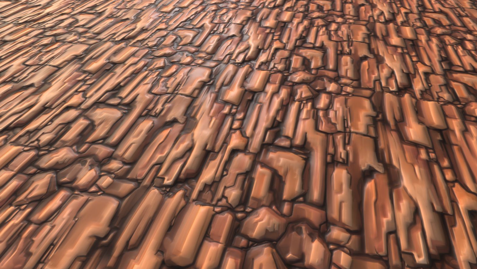 Stylized Cliffs Vol 29 - Hand Painted Texture Texture_28