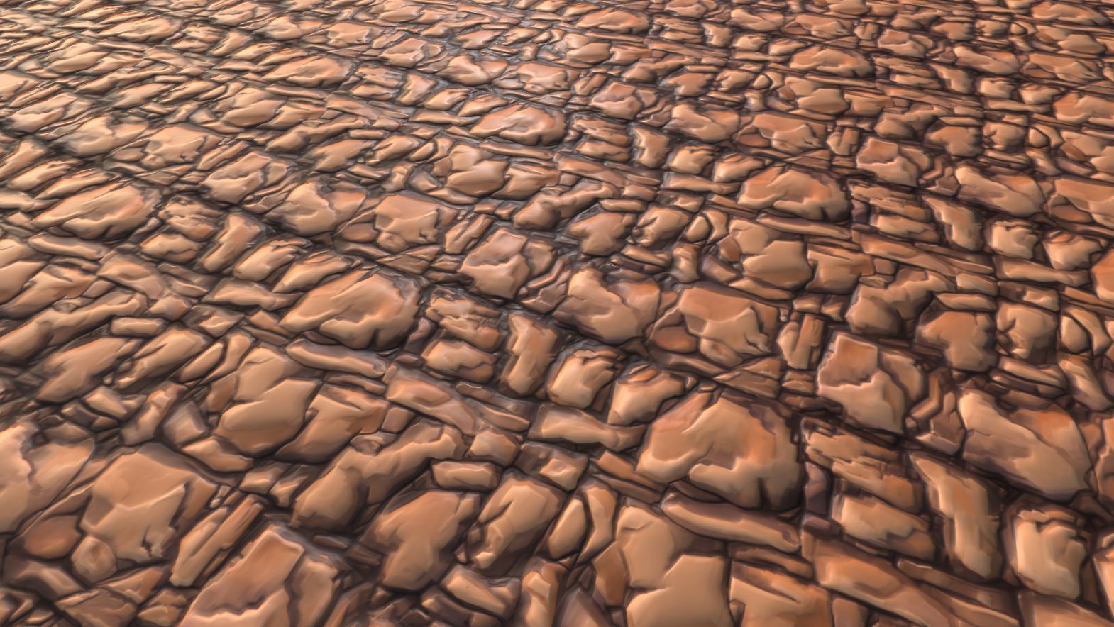 Stylized Cliffs Vol 29 - Hand Painted Texture Texture_26