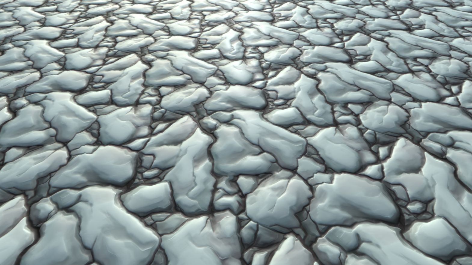 Stylized Cliffs Vol 29 - Hand Painted Texture Texture_30