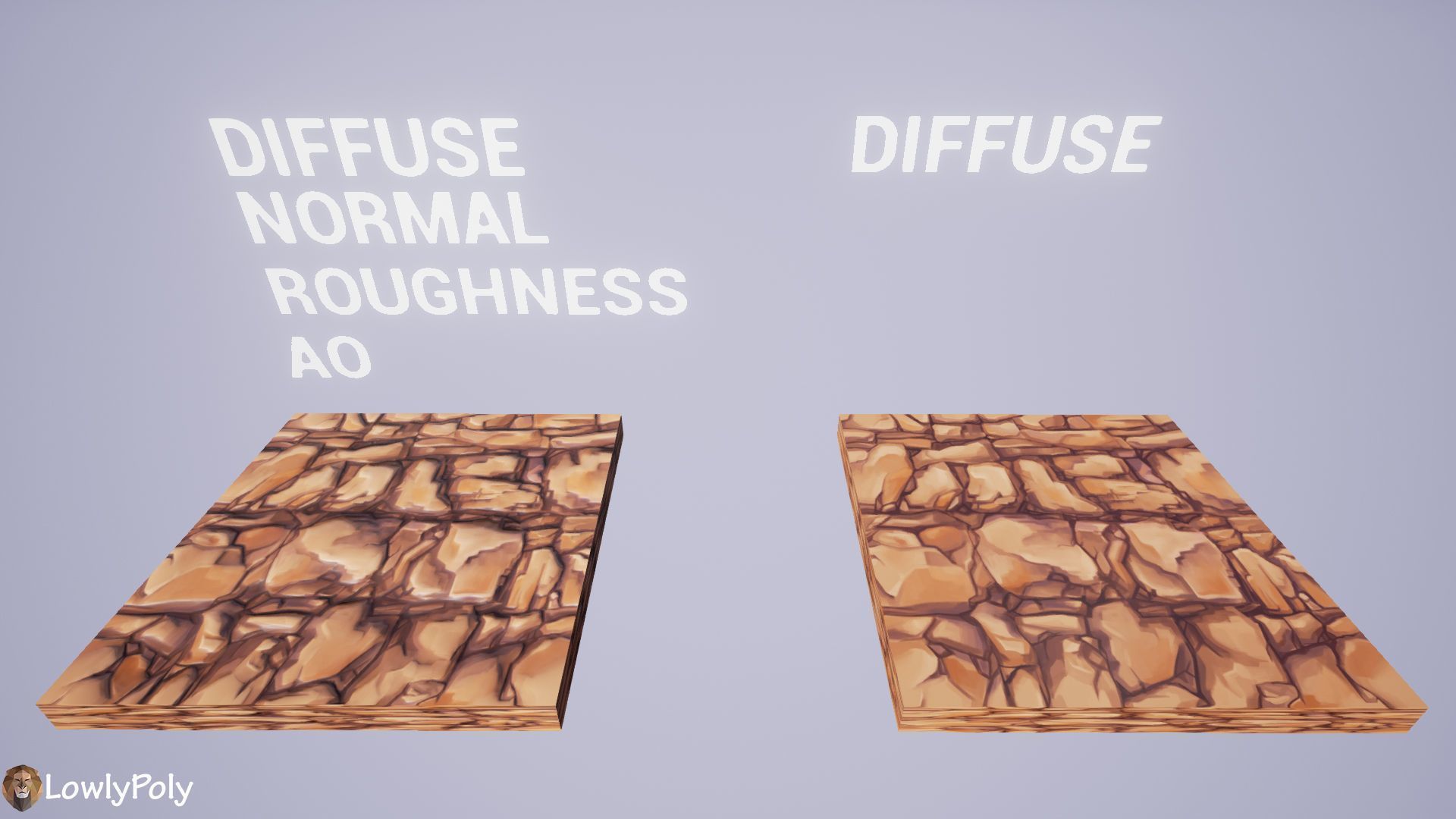 Stylized Cliffs Vol 29 - Hand Painted Texture Texture_23