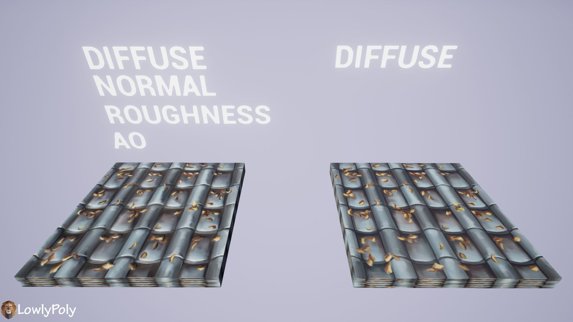 Stylized Roof Vol 30 - Hand Painted Texture Texture_16