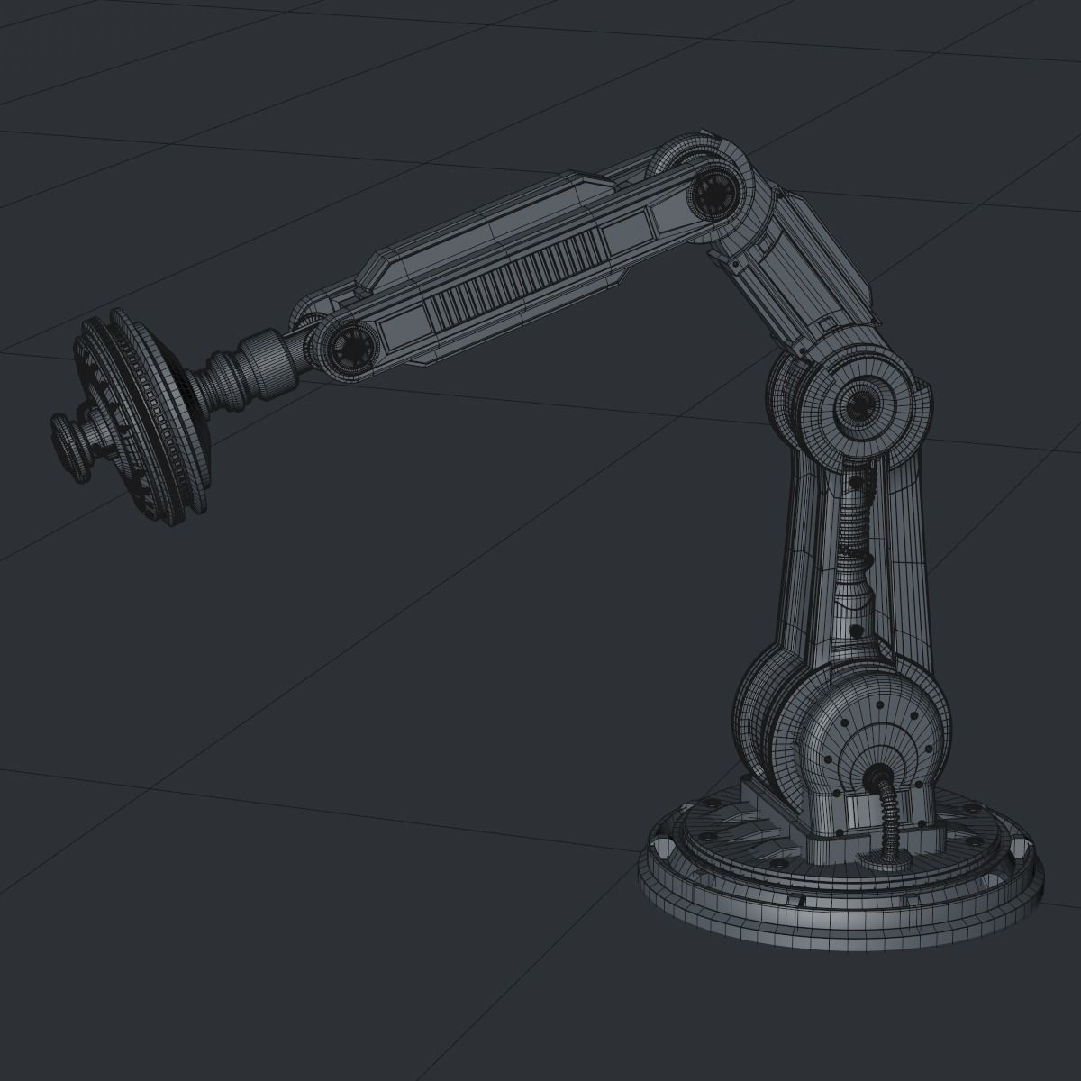 Robotic Arm 3D model_13
