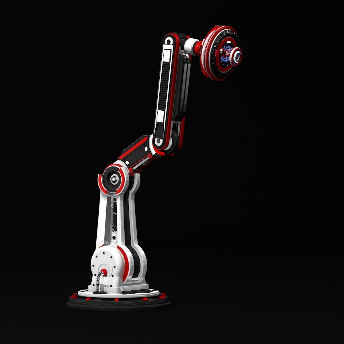 Robotic Arm 3D model_3