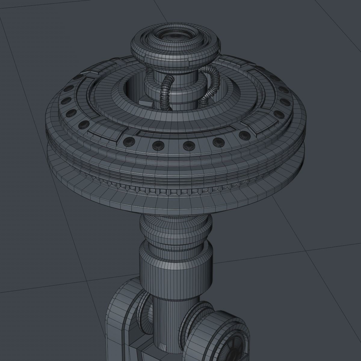 Robotic Arm 3D model_16