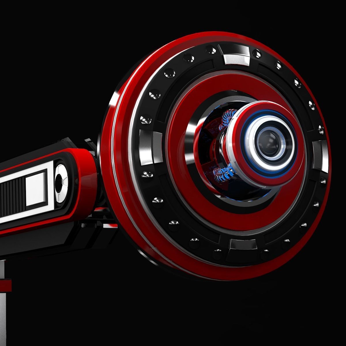 Robotic Arm 3D model_7