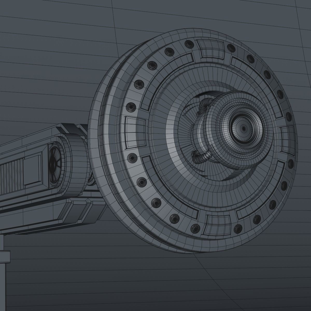 Robotic Arm 3D model_23