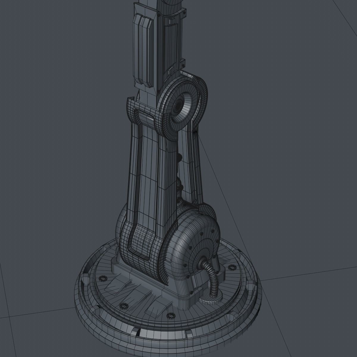 Robotic Arm 3D model_14