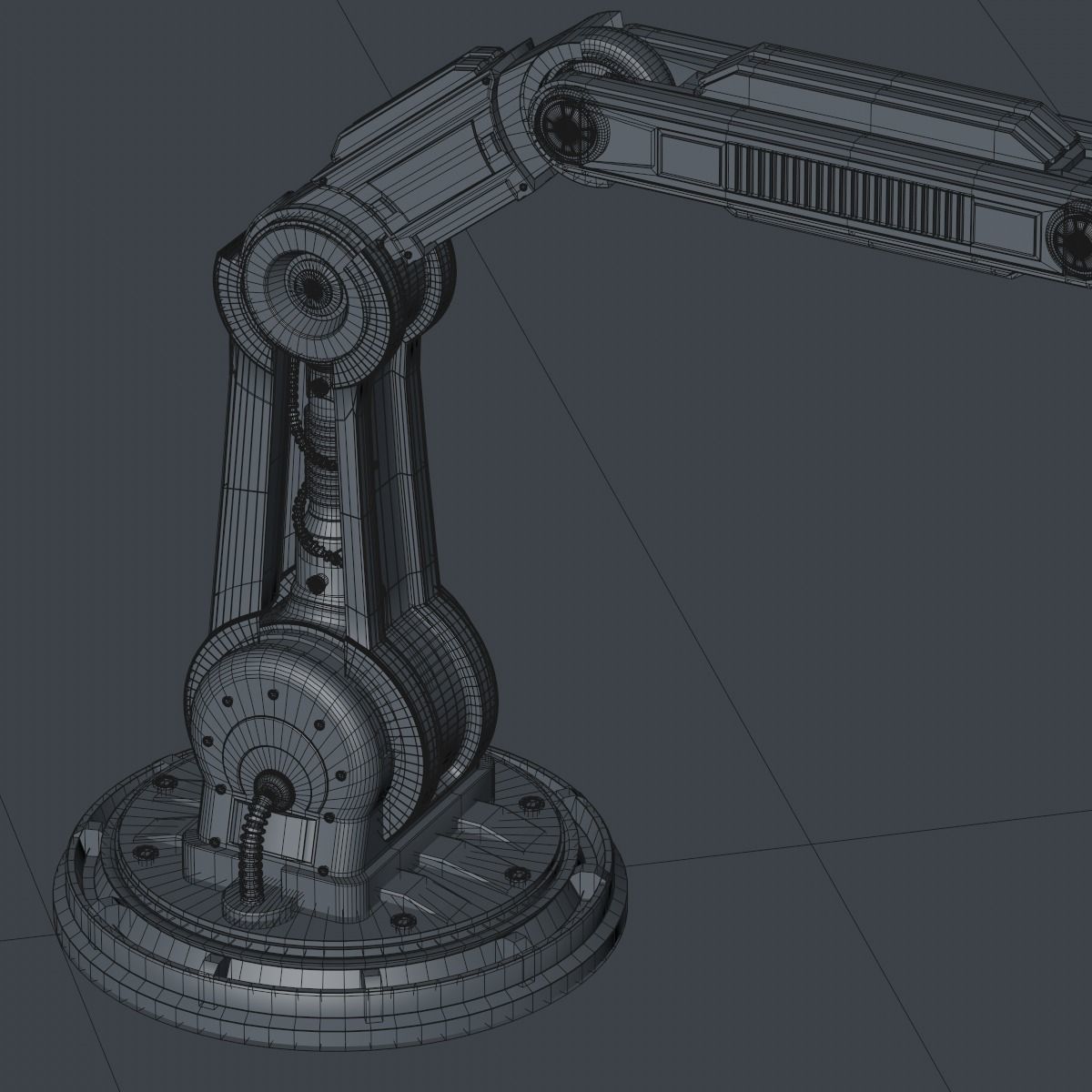 Robotic Arm 3D model_22