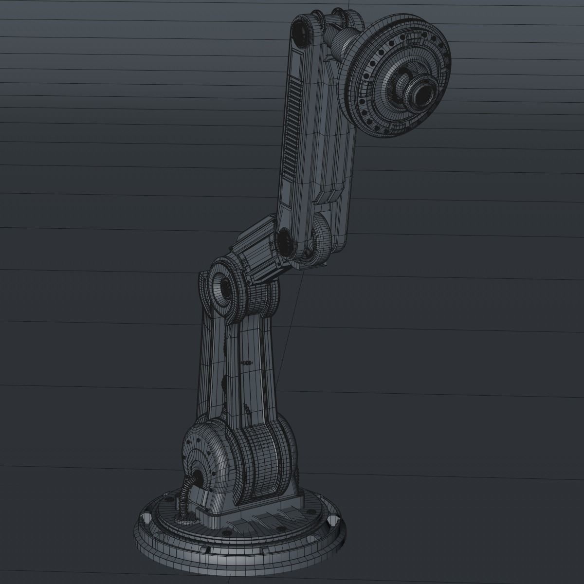 Robotic Arm 3D model_12