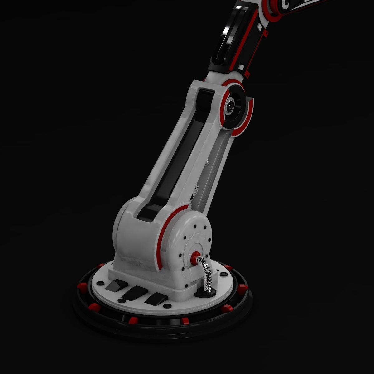 Robotic Arm 3D model_9
