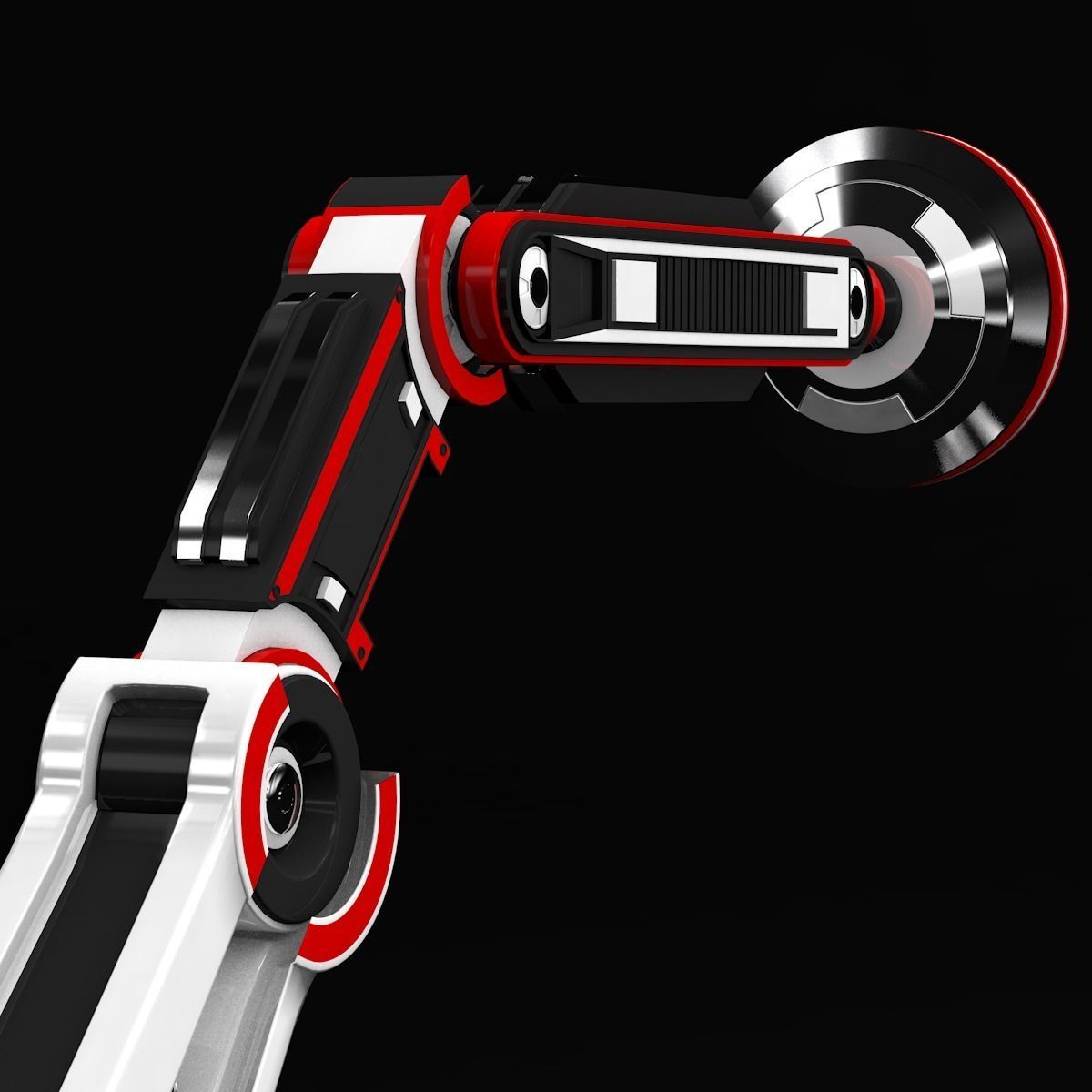 Robotic Arm 3D model_11