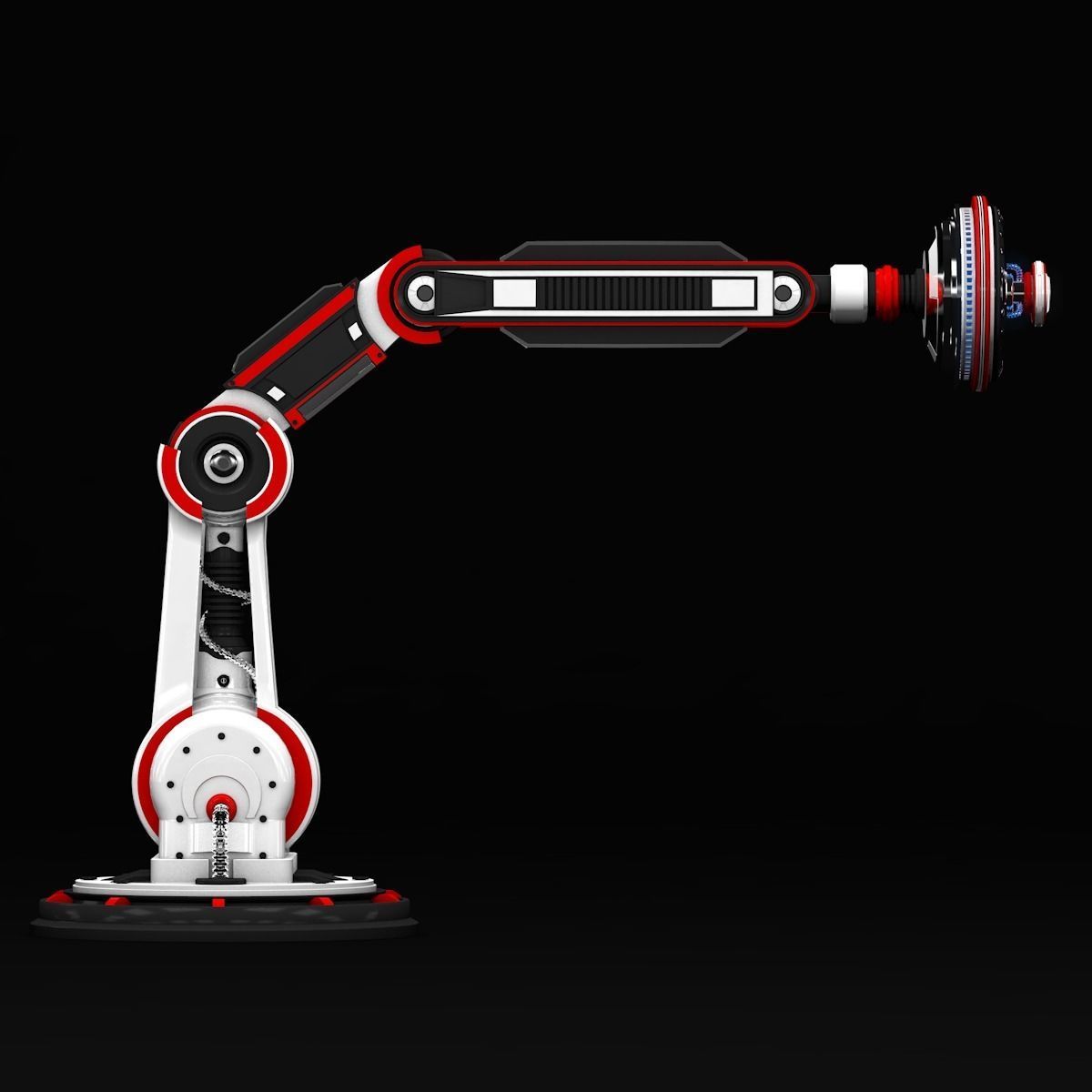 Robotic Arm 3D model_1