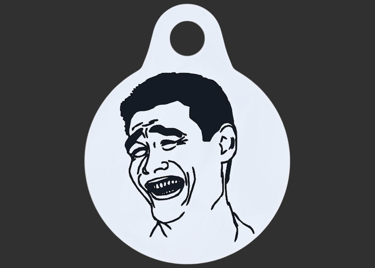 Rage Meme Medals 3D model 3D printable | CGTrader