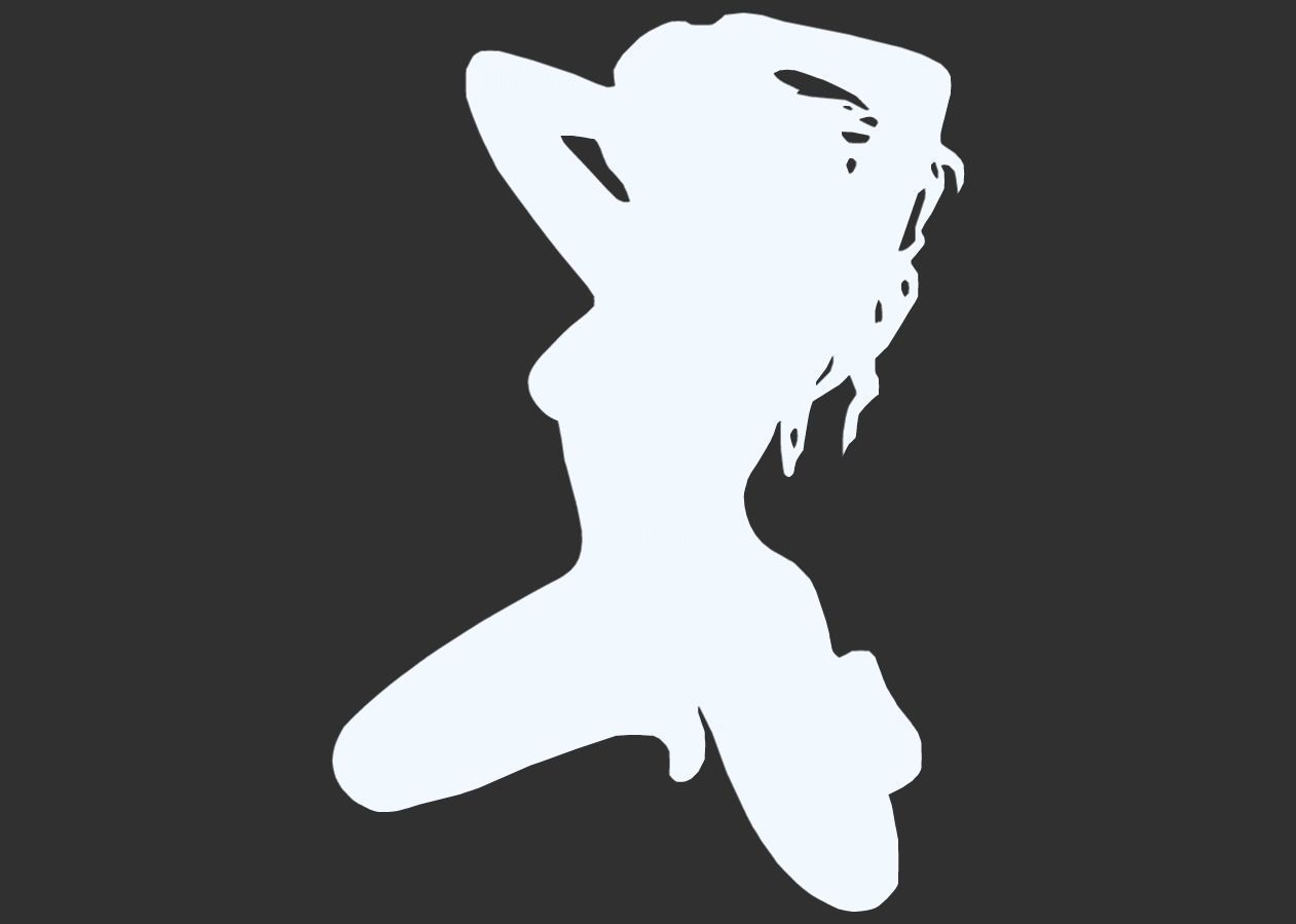 Sexy Silhouette Pack 01 3D print model_10