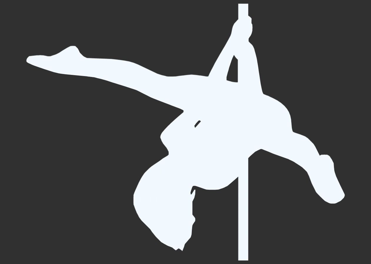 Sexy Silhouette Pack 01 3D print model_5