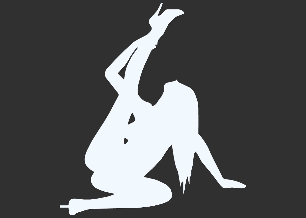 Sexy Silhouette Pack 01 3D print model_1