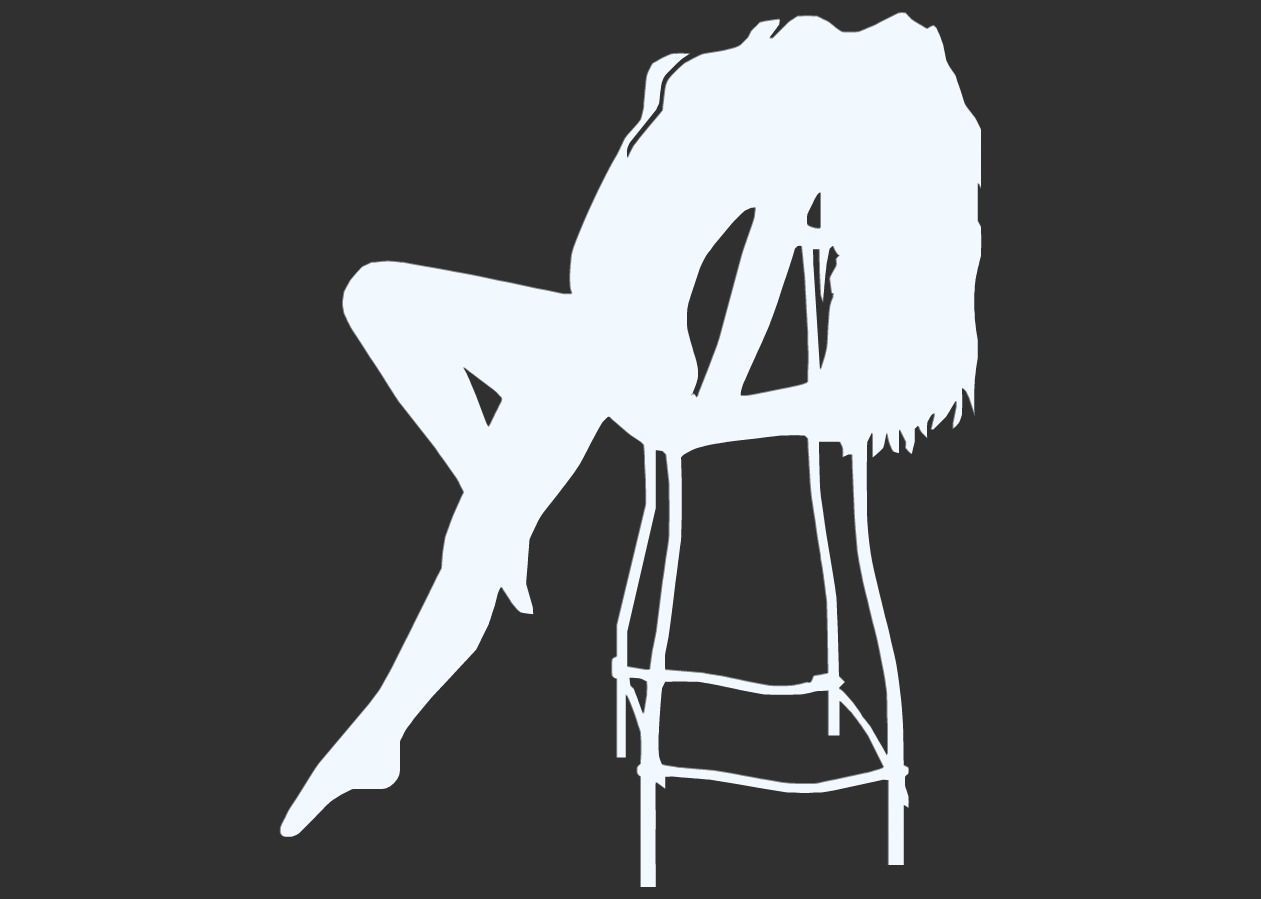 Sexy Silhouette Pack 01 3D print model_13