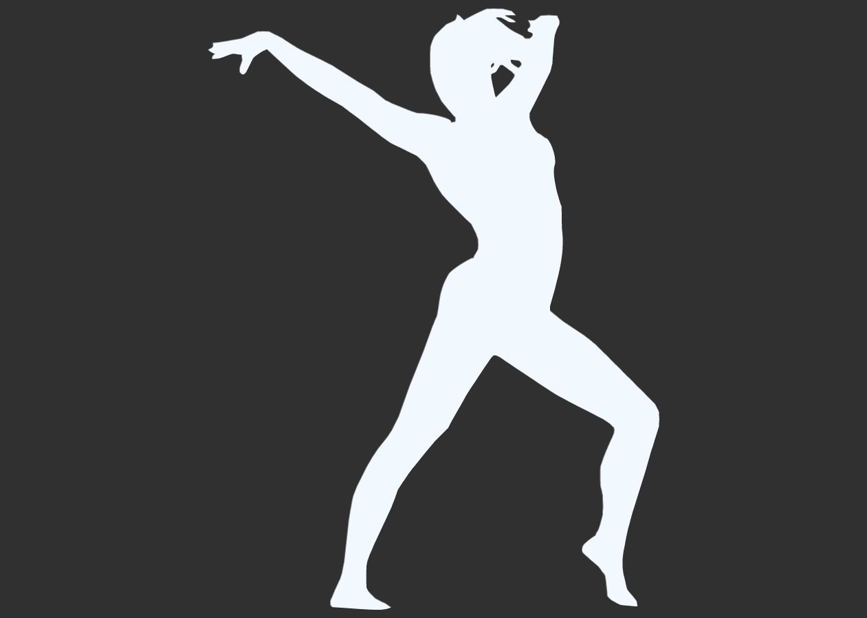 Sexy Silhouette Pack 01 3D print model_25