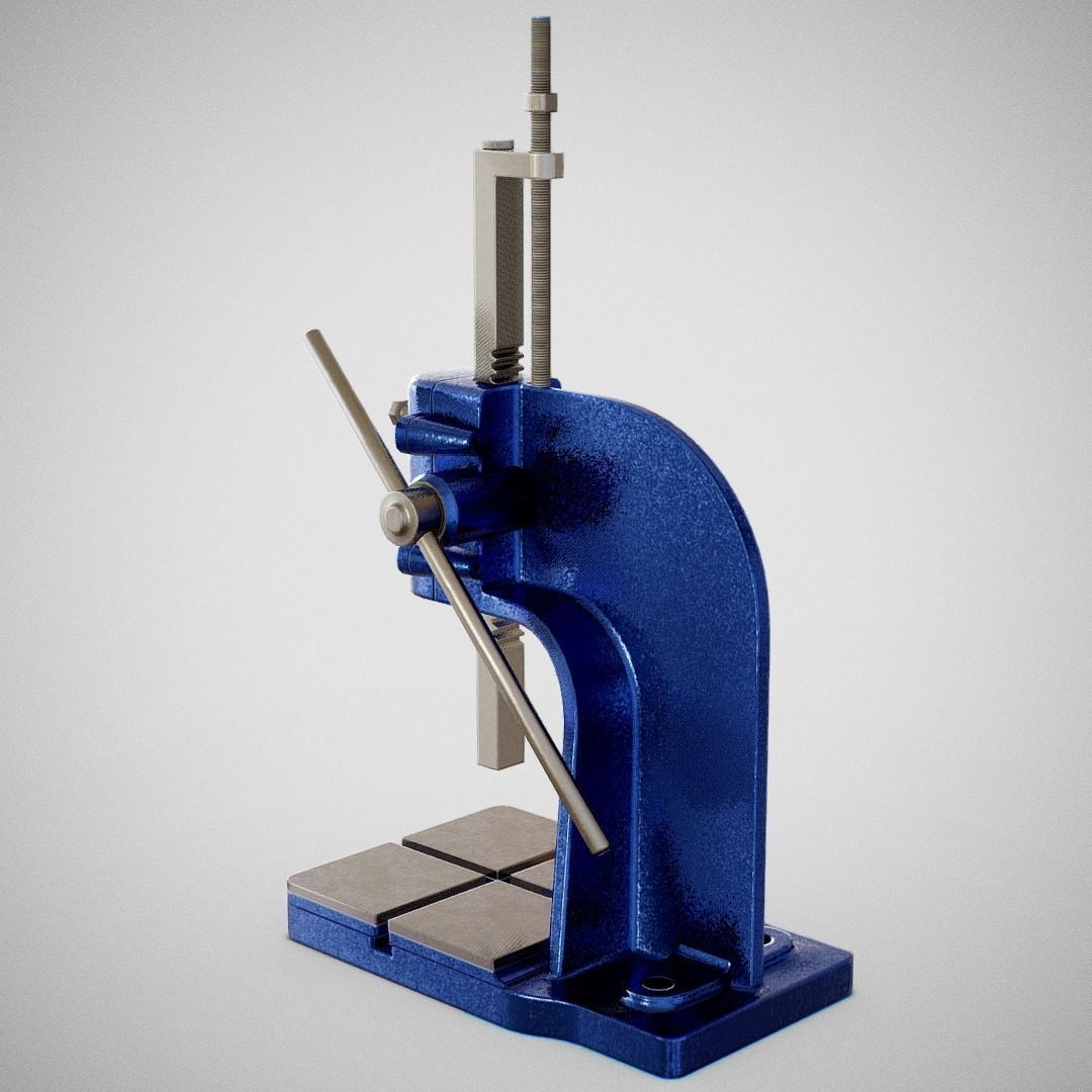 Precision Bench Press - Generic 01 Clean Low-poly 3D model_2