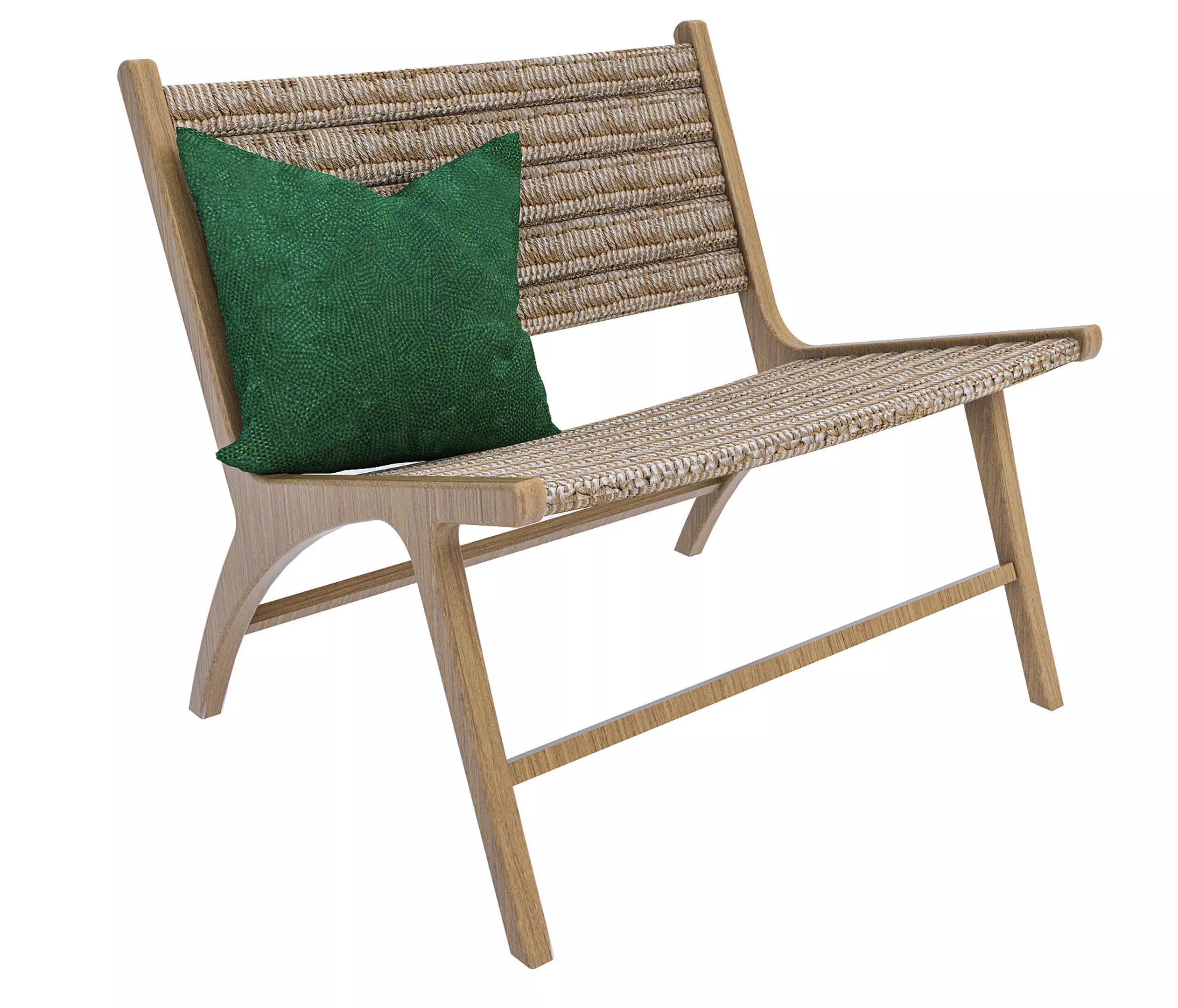 Rattan Chair 3D model_0