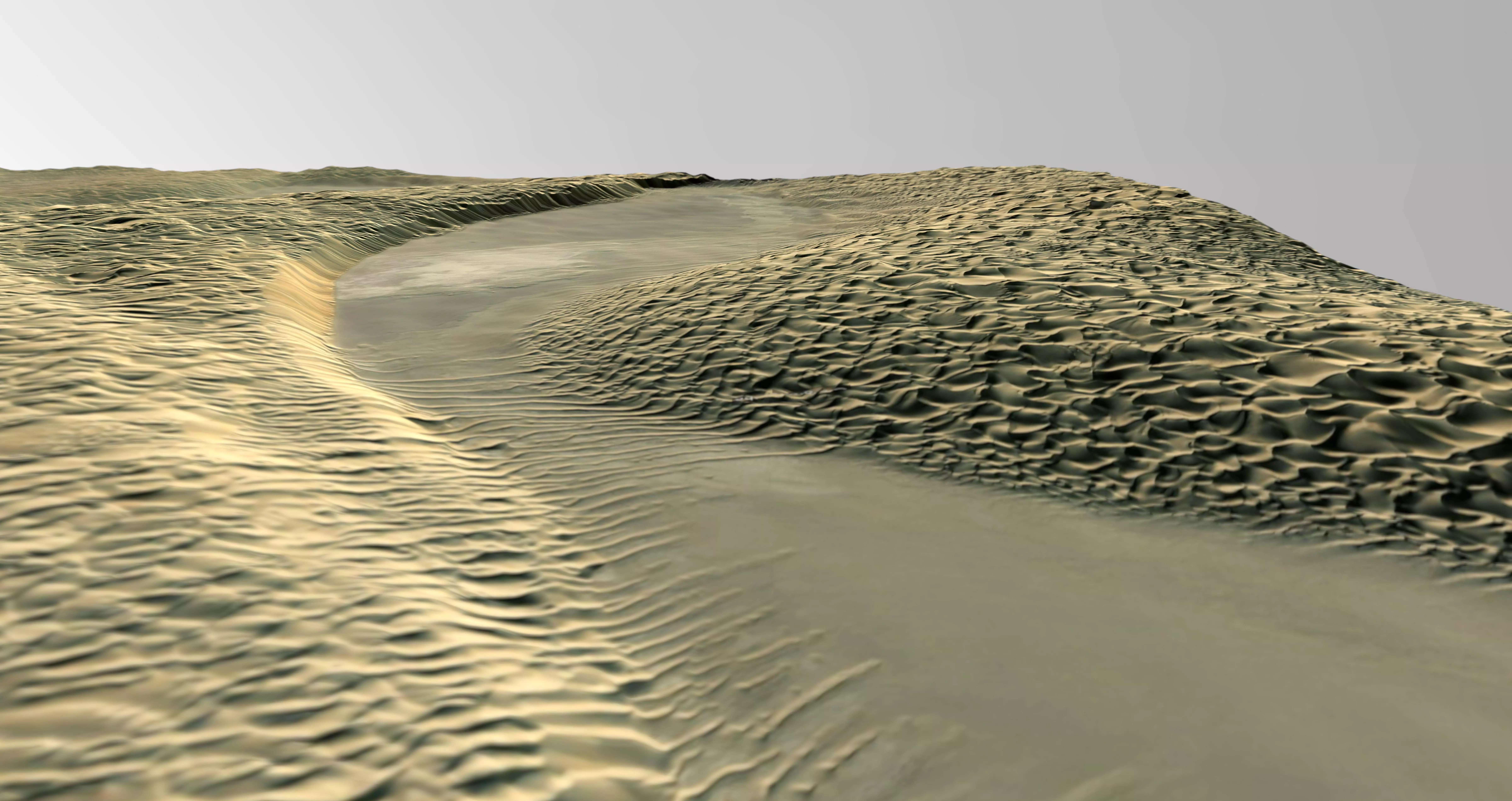 Taklimakan Desert China Free 3D model