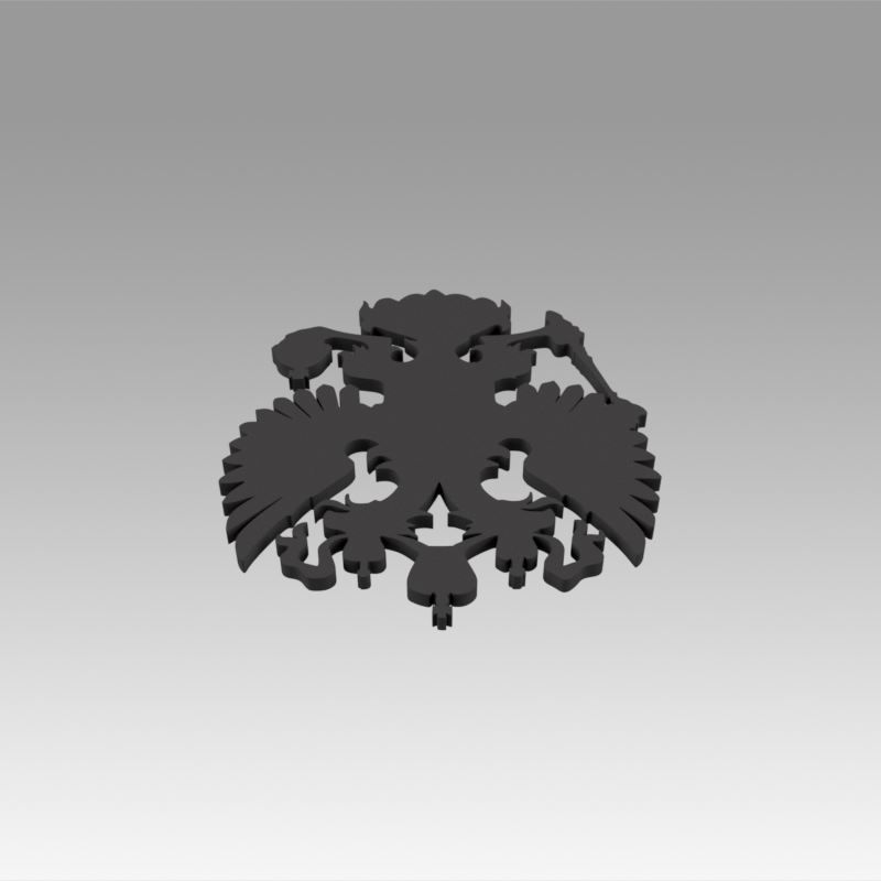 Russian coat of arms 3D model_6