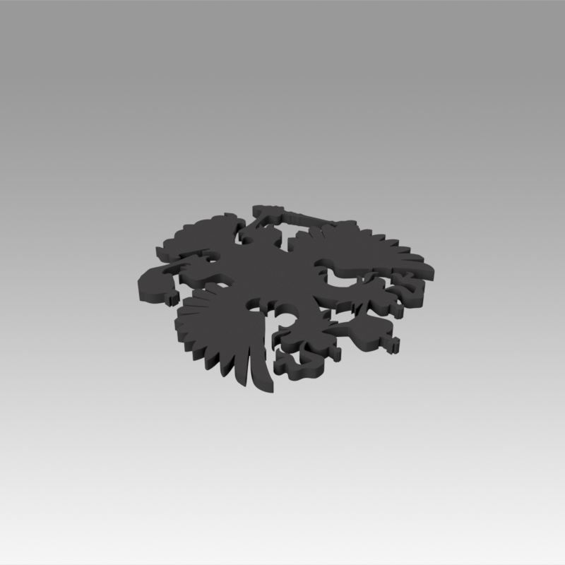 Russian coat of arms 3D model_5