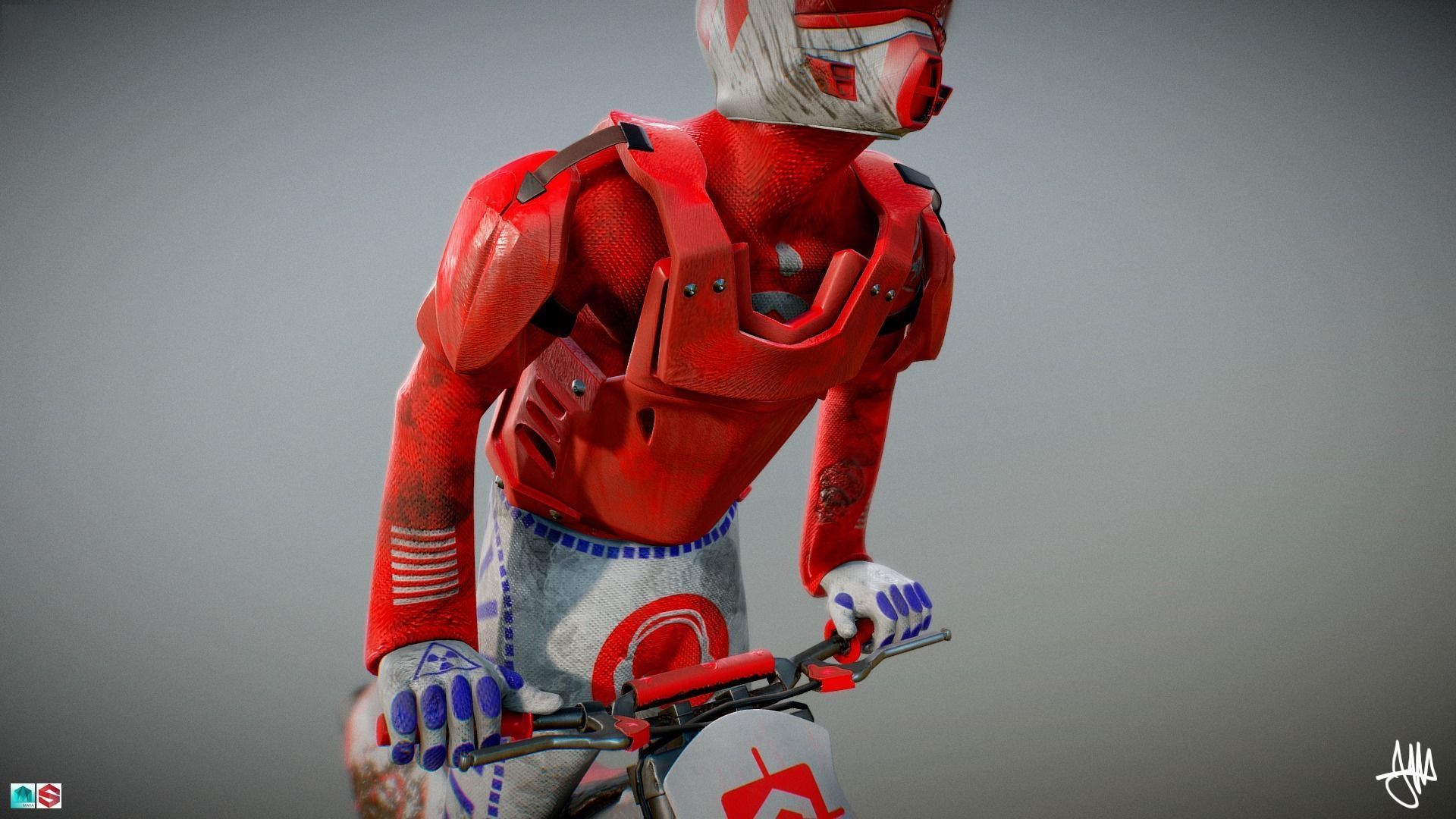 PBR Enduro on mud 360 in 3D v2 3D model_5