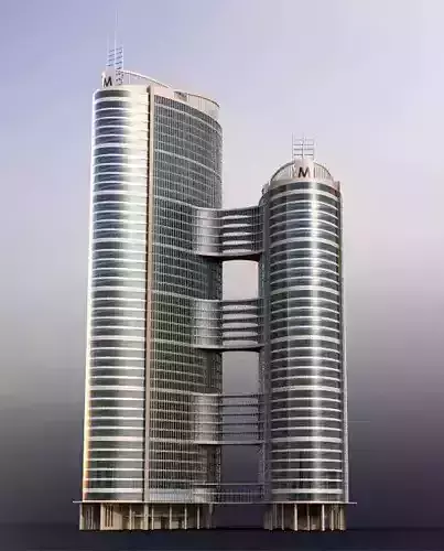 Twin Tower Office Building 