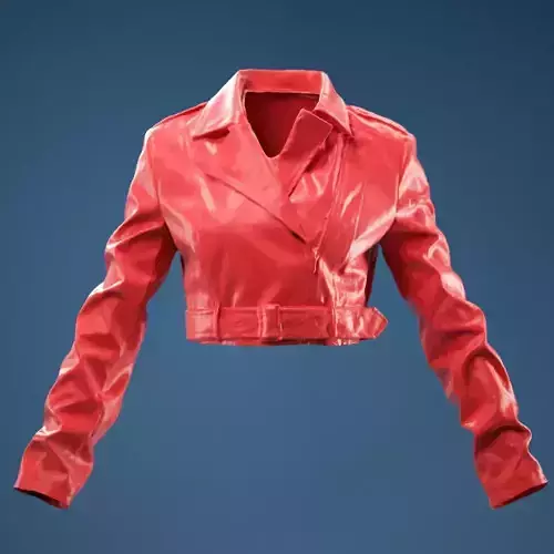 Snake Leather Jacket Open