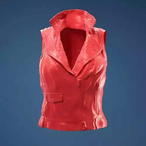 Sleeveless Jacket 3D model