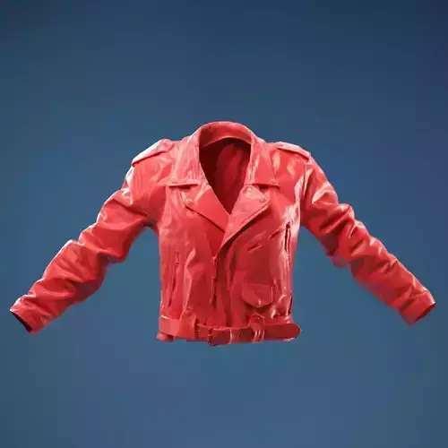 Moto Leather Jacket closed