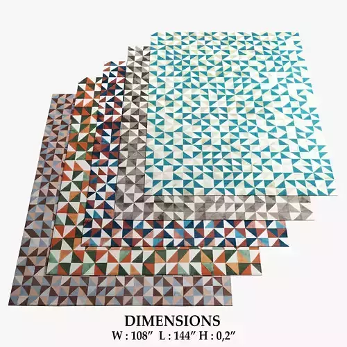 CC-TAPIS Rugs 374 3D model