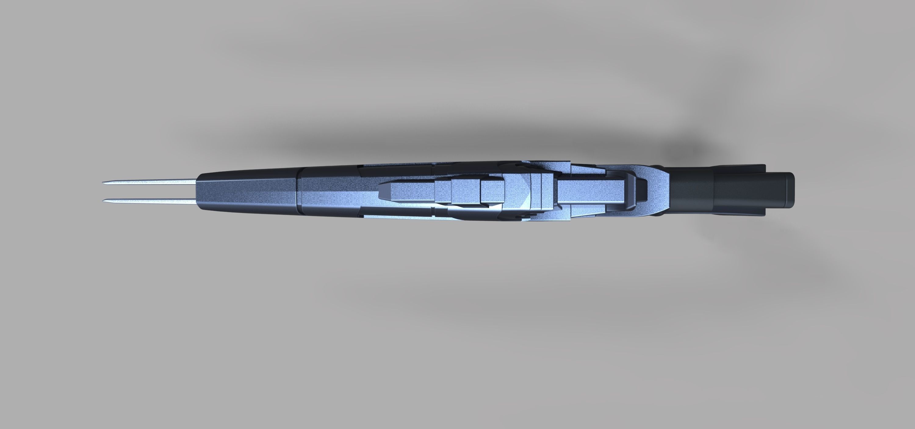 Klingon Disruptor from the movie Star Trek 3D print model_9